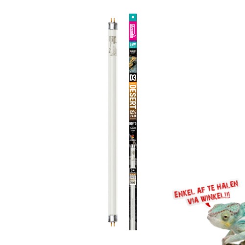 Arcadia D3 + Reptile T5 Lamp 12% Uvb 56cm 24W