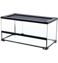 Terrarium Glas - 60x30x30cm - Zwart