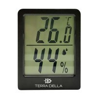 Thermo-hygrometer digitaal Zwart
