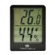 Thermo-hygrometer digitaal Zwart