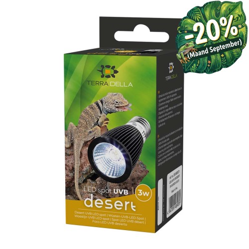 Led Spot UVB - Desert 3W Led Spot UVB - Desert 3W
