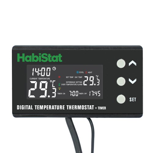 Habistat Digitale Temperatuur Thermostaat Timer 600W