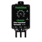 Habistat Pulse Thermostaat Zwart 600W