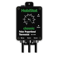 Habistat Pulse Thermostaat Zwart 600W
