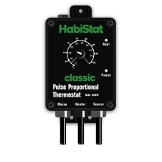 Habistat Pulse Thermostaat Zwart 600W