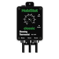 Habistat Dimmende Thermostaat Zwart 600W