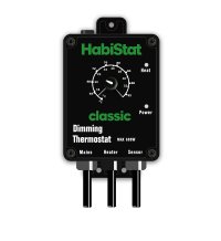 Habistat Dimmende Thermostaat Zwart 600W