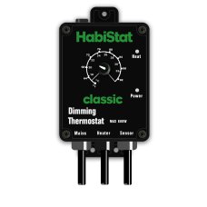 Habistat Dimmende Thermostaat Zwart 600W