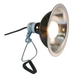 Porcelain Clamp Lamp 22cm
