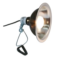Porcelain Clamp Lamp 22cm