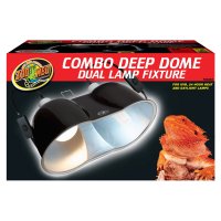 Combo Deep Dome Dual Lamp Fixture