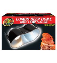 Combo Deep Dome Dual Lamp Fixture