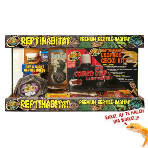 Reptihabitat kit Leopard Gecko 51x25x30cm Reptihabitat kit Leopard Gecko 51x25x30cm