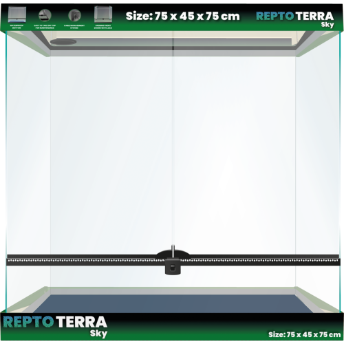 Repto Terra Sky 75x45x75cm