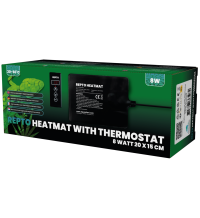 Repto Heatmat with Thermostat - 8W