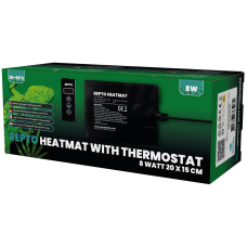 Repto Heatmat with Thermostat - 8W