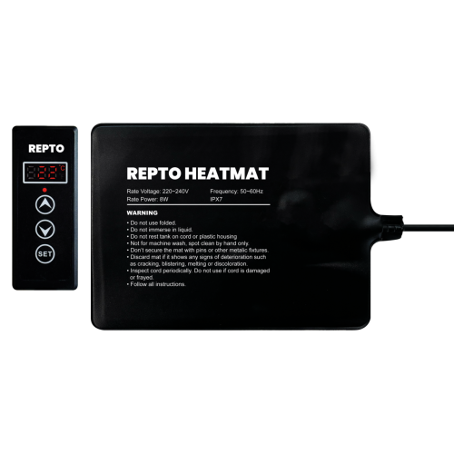 Repto Heatmat with Thermostat - 8W