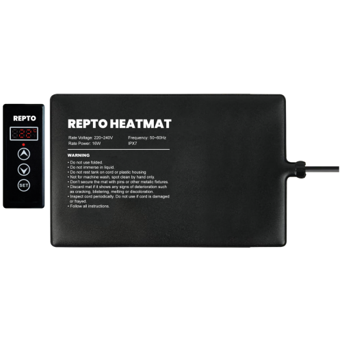 Repto Heatmat with Thermostat - 16W