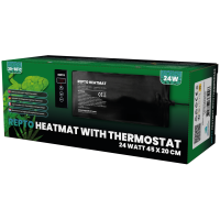 Repto Heatmat with Thermostat - 24W