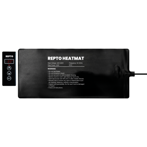 Repto Heatmat with Thermostat - 24W