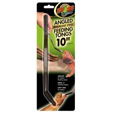 Angled Feeding Tongs 25cm