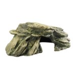 Deco steen met mos Groen M - 20cm