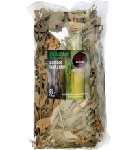 HabiStat Bladstrooisel Bamboo - 5L
