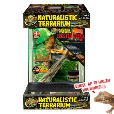 Naturalistic Terrarium Crested Gecko Kit 30x30x46cm