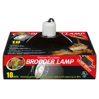 Porcelain Brooder Clamp Lamp 25cm