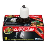 Porcelain Clamp Lamp 14cm