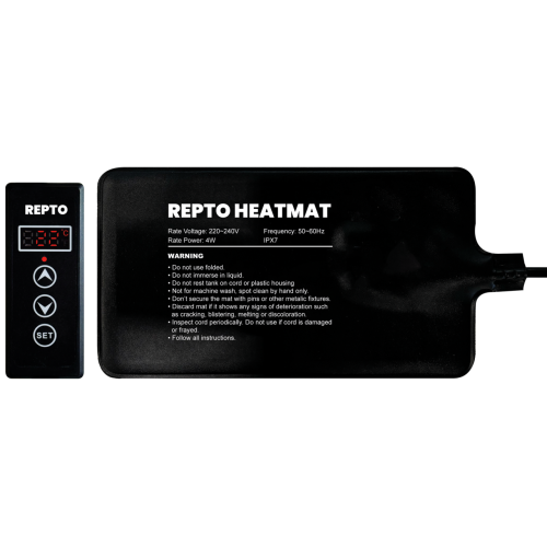 Repto Heatmat with Thermostat - 4W