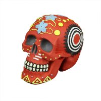Dia de Los Muertos - Meerkleurige Schedel 1