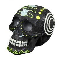 Dia de Los Muertos -  Meerkleurige Schedel 4