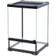 Terrarium Glas - 21x21x30cm - Zwart
