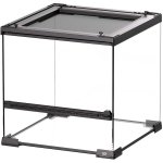 Terrarium Glas - 30x30x32cm - Zwart