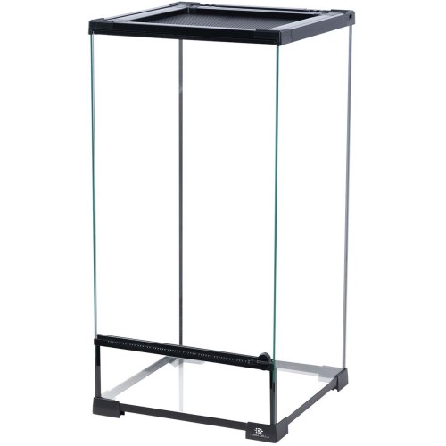 Terrarium Glas - 30x30x60cm - Zwart