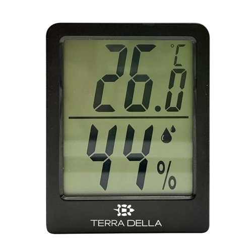 Thermo-hygrometer digitaal Zwart Thermo-hygrometer digitaal Zwart