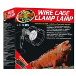 Wire Cage Clamp Lamp