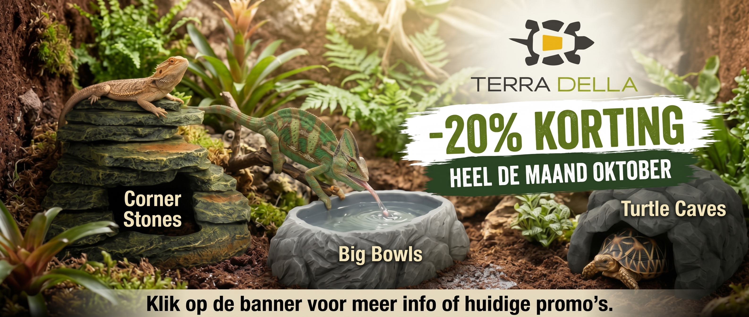 -20% Korting maand Oktober op de aangegeven producten van Terra Della